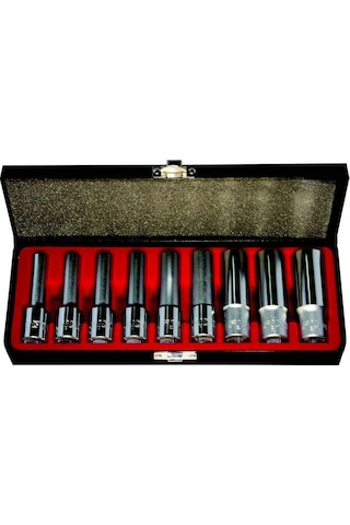 Rico 9 Parça 1/2 İç Torx E Lokma Takımı Seti
