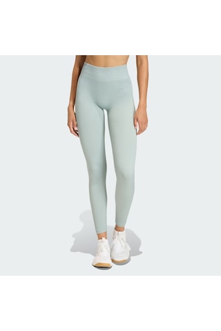 Adidas Workout Essentials Tam Boy Kadın Tayt Ke5843 Yeşil
