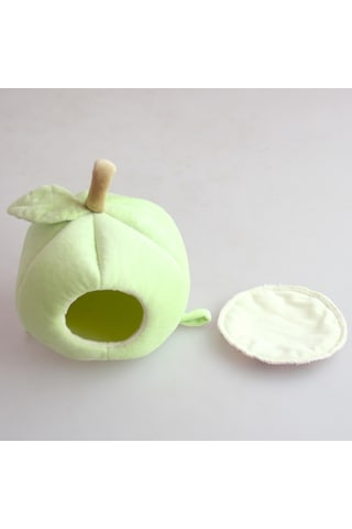 Leezsing Hamster Evi Küçük Evcil Hayvan Yatağı Mini Asılı Yataklar Hamster Sıcak Yatak Mini Ev Hollanda Domuzu Hamster Kirpi Sıçan