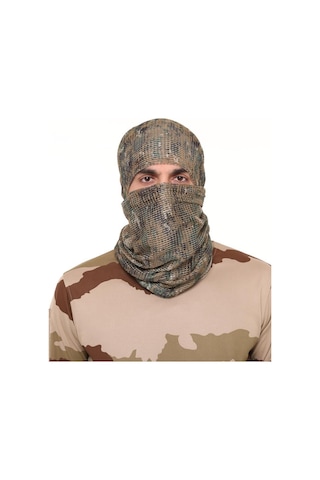 Halbart Single Sword Puşi Unisex Fular,askeri Şal,gizlenme Ağı 90x180 Cm Renk1 Kamuflaj