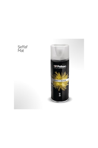 Polisan Mat Vernik Sprey Boya 400 ml