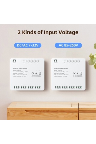 Yulong Reedark Tuya Akıllı Wifi Anahtar Modülü - 4 Kanallı,