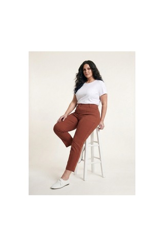 Hanezza Bilek Boy Dikişli Pantolon Tarçın - 5553126 Tarçın