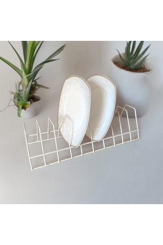 Tabaklık Rafı- Tencere Kapak Düzenleyici-tabak Kurutmalık -10 Böl