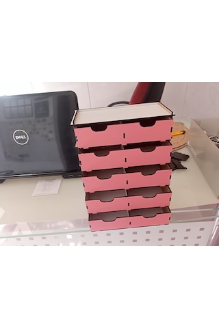 Çekmeceli Takı Kutusu Ahşap