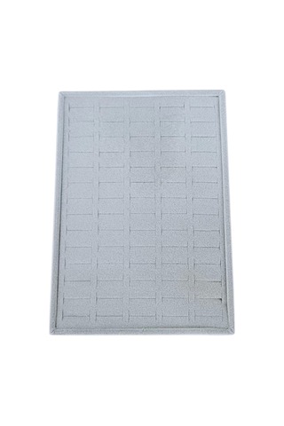 Organizatör Gri Süet Tabla 70 Li Batırmalı 17x24 Cm Çok Renkli