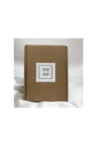 For You Sticker Mat Wrapping Greetings Black White Sade 3.5 Cm - 40 Adet Çok Renkli