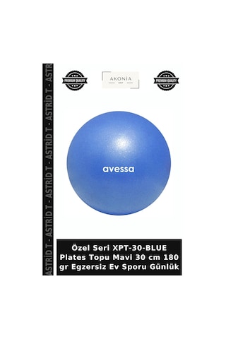 Özel Seri Xpt-30-blue Plates Topu Mavi 30 Cm 180 Gr Egzersiz Ev Sporu Günlük