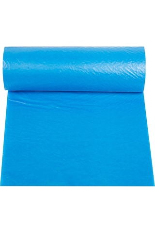 İrem Endüstriyel Plastik Mavi Jumbo Çöp Torbası 500 Gr 80x110 Cm 10'lu 10 Rulo