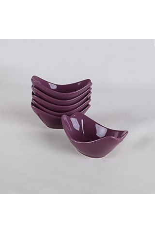 Mor Sera Çerezlik/sosluk 16 Cm 6 Adet Açık Kahverengi