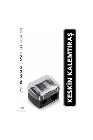 Flormar 2'si 1 Arada Göz & Dudak Kalemi Açacağı 050 Duo Sharpener