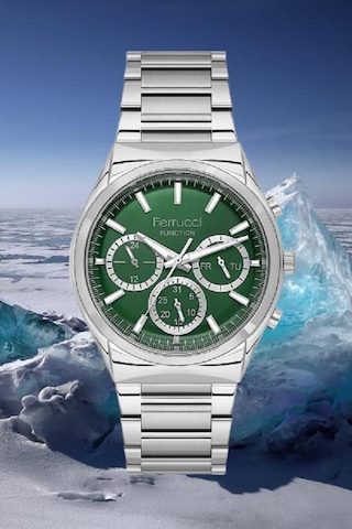 Ferrucci Fcf 1025 03517m.04 Erkek Kol Saati Metalik Gri
