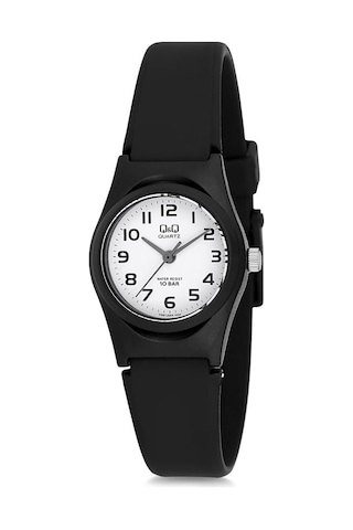 Q&q Vq87j004y Unisex Kol Saati Altın - Siyah