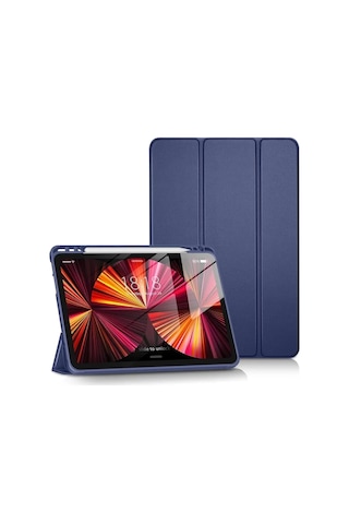 Mey Najmaddin İpad Pro 11 2024 Kılıf Tablet Smart Kılıf - Lacivert Najmaddin Diğer