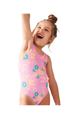 Roxy Erlx103093 Funny Bambino One Piece Kız Çocuk Mayo Pembe