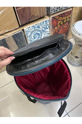 Çömlek/darbuka Gigbag Taşıma Çantası Gri-korunaklı Softcase