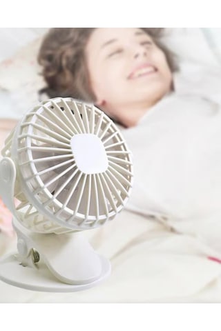 Çalışma Masası Yatak Başlığı İçin Klipsli Fan