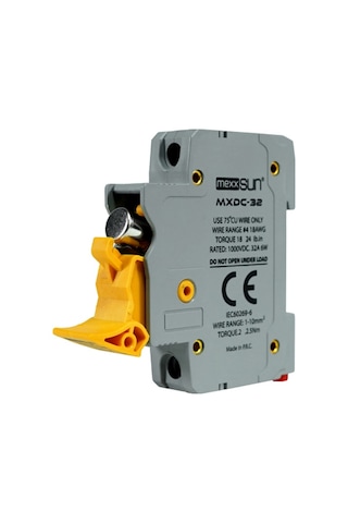 Dc Sigorta + Sigorta Yuvası 32a 1000v - 12 Adet