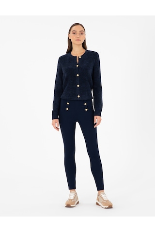 Pierre Cardin Kadın Lacivert Tayt 50290965-vr033 Lacivert