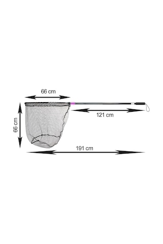 Captain 6783 Kepçe Tek Parça 190cm Alüminyum Saplı 70x60cm Rubber Tor