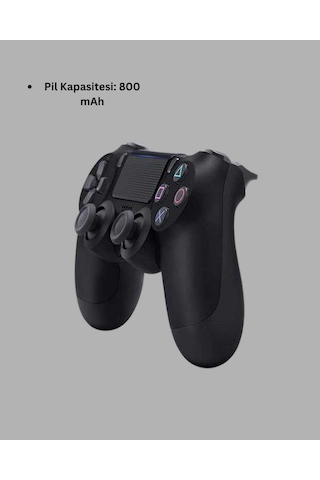 Kablosuz - 295 - Titreşimli Oyun Kolu Ps4 Uyumlu Ergonomik Tasarım Ve Uzun - Matxzngz - Pil Ömrü
