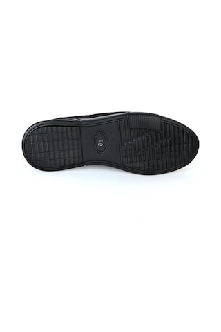 Dropland 8522 Siyah Nubuk %100 Deri Erkek Casual Ayakkabı