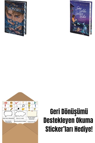 Lacivert + Son Yıldız Sönene Kadar + Okuma Sticker'ları