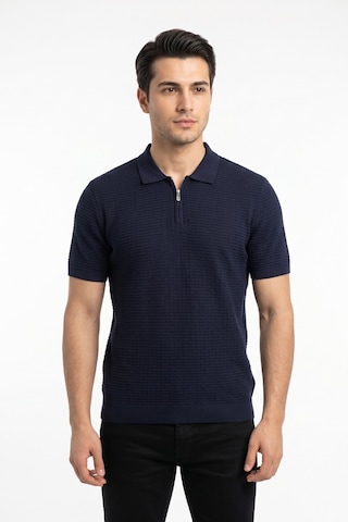 Baglan Erkek Spor Polo Yaka Triko Tişört Bgl-st05371 Lacivert