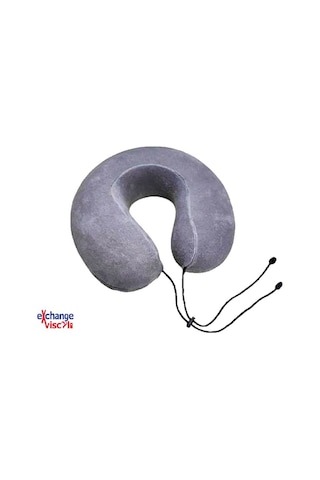 Visco Li Yastık Ortopedik Seyahat Boyun Yastığı Klipli N11.312