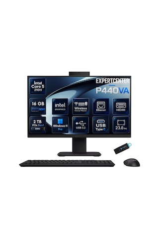 Asus ExpertCenter P400 P470VA-KC516512B1DRNP07 Core 5-210H 16 GB 2 TB SSD 23.8'' W11P All In One Bilgisayar