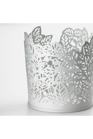 Tealight Mumluk, Beyaz, 8 Cm beyaz