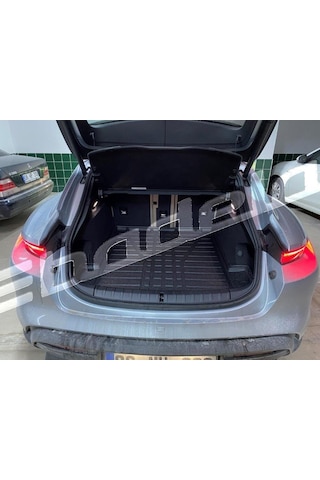 2021 Porsche Taycan Cross Turismo için Bagaj Havuzu Kauçuk 3D Tam