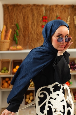 Silk Home Deluxe Şal 40006-26 Lacivert