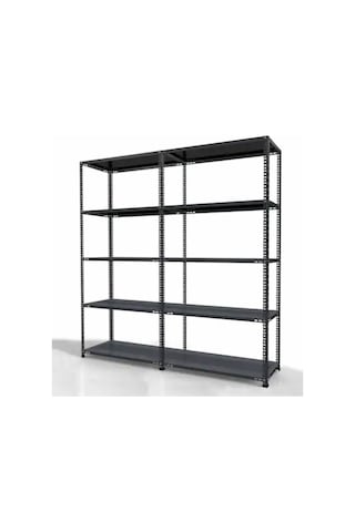 Mekoraf Mekoraf 31 X 93 2 Metre 5 Katlı 2 Ünite Raf Sistemi
