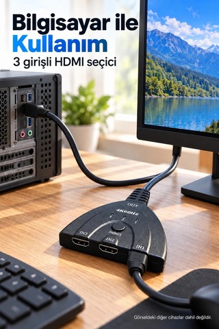 Hdmı Switch Hdr Ve Yuv 4:4:4 Destekli Seçici