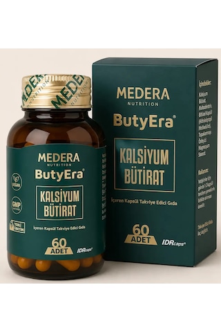 Butyera Kalsiyum Bütirat 60 Kapsül