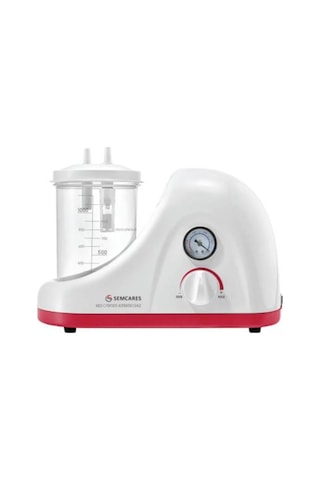 Semcares H003-C Cerrahi Aspiratör Cihazı 1 Lt. Taşınabilir