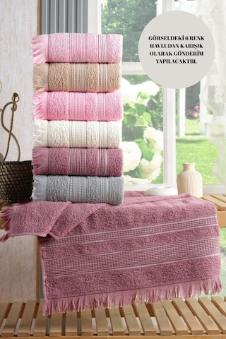 Sandy 3'lü 50x90 Cm El&yüz Havlu Seti Renkli