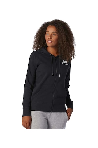 New Balance Kadın Sweatshırt Wj03530-bk Siyah