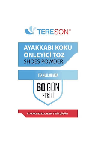 Tereson Ayakkabı Koku Önleyici Toz 1 Kutu 10 Adet