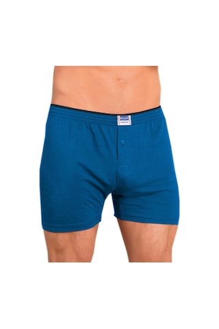 Berrak 1099 Düğmeli Erkek Penye Boxer 6'Lı
