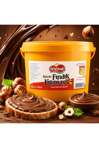 Belemir Kakaolu Fındık Kreması 4830 Gr Ekonomik Boy