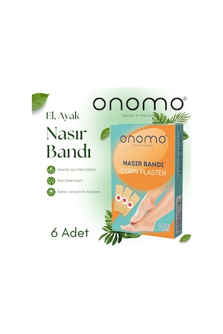 Onomo Nasır Bandı Nasır Yakısı 6 Adet