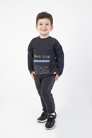 Erkek Çocuk Travel Club Baskılı Eşofman Takımı 001