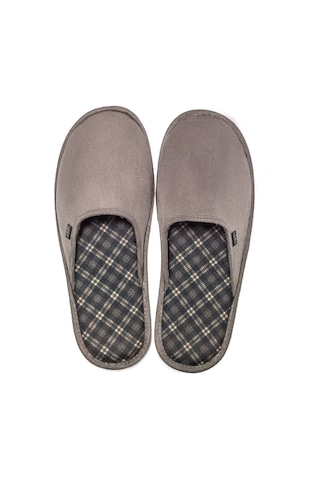 Promo Erkek Ev Terliği Gri-2 41/46 Gri