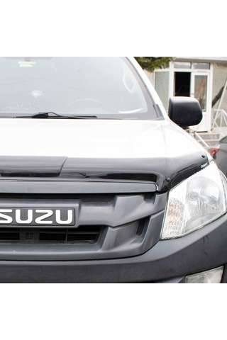Cappafe Isuzu D-Max Ön Kaput Koruyucu Rüzgarlık 4Mm Abs 2012-1