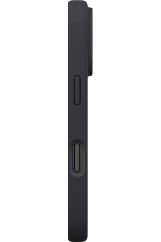 Apple Uyumlu iPhone 17 Pro Max Kılıf Lino Serisi Magsafe Özellik Sıvı Silikon Parmak İzi Tutmayan Koruyucu Kapak Füme