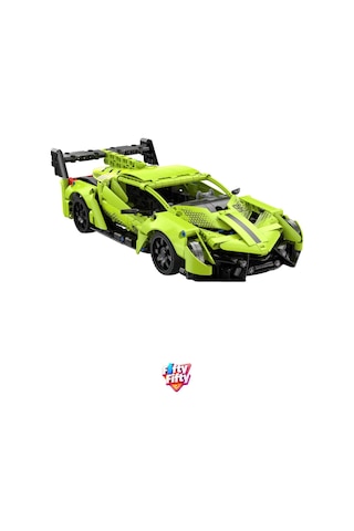 Cada Uzaktan Kumandalı Phantom Spor Araba 416 Parça Oyuncak Yapım Seti Blok Araba Ff-c51309w