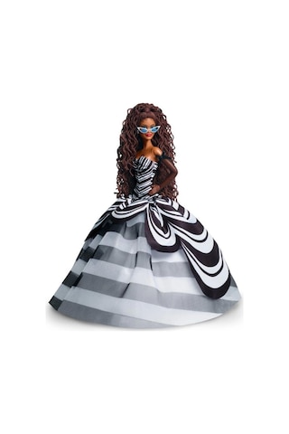 Hrm59 Barbie 65.yıl Özel Koleksiyon Bebeği - Esmer