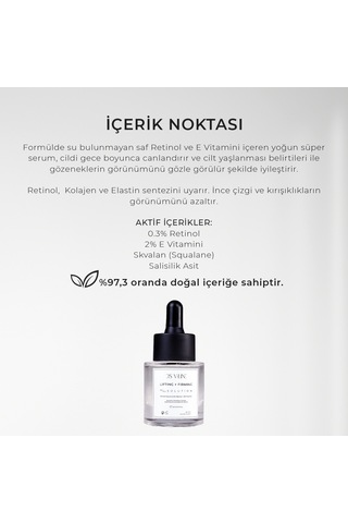 ﻿Ds V-Line Canlandırıcı Retinol Serum 30 ML